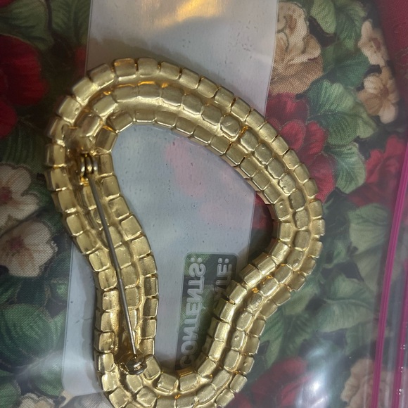 Multicolor Rhinestone Brooch - Picture 7 of 10